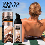 For Black Mousse, Summer Self-Tanning For Tanning Wheat Tan For Moisturizing Black Skin Mousse