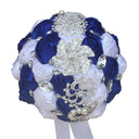 Artificial Wedding Bouquets Hand Made Flower Rhinestone Bridesmaid Crystal Bridal Wedding Bouquet - V.I.P Digital Presence
