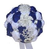 Artificial Wedding Bouquets Hand Made Flower Rhinestone Bridesmaid Crystal Bridal Wedding Bouquet - V.I.P Digital Presence