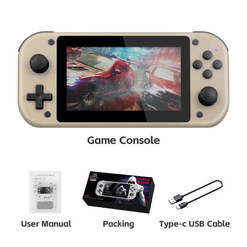 M17 handheld game console 3D home TV game console PSP arcade 4K HD PS1 handheld console - V.I.P Digital Presence