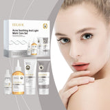 Set para el cuidado del acné, iluminador, hidratante suave, reparador de la piel, set facial hidratante