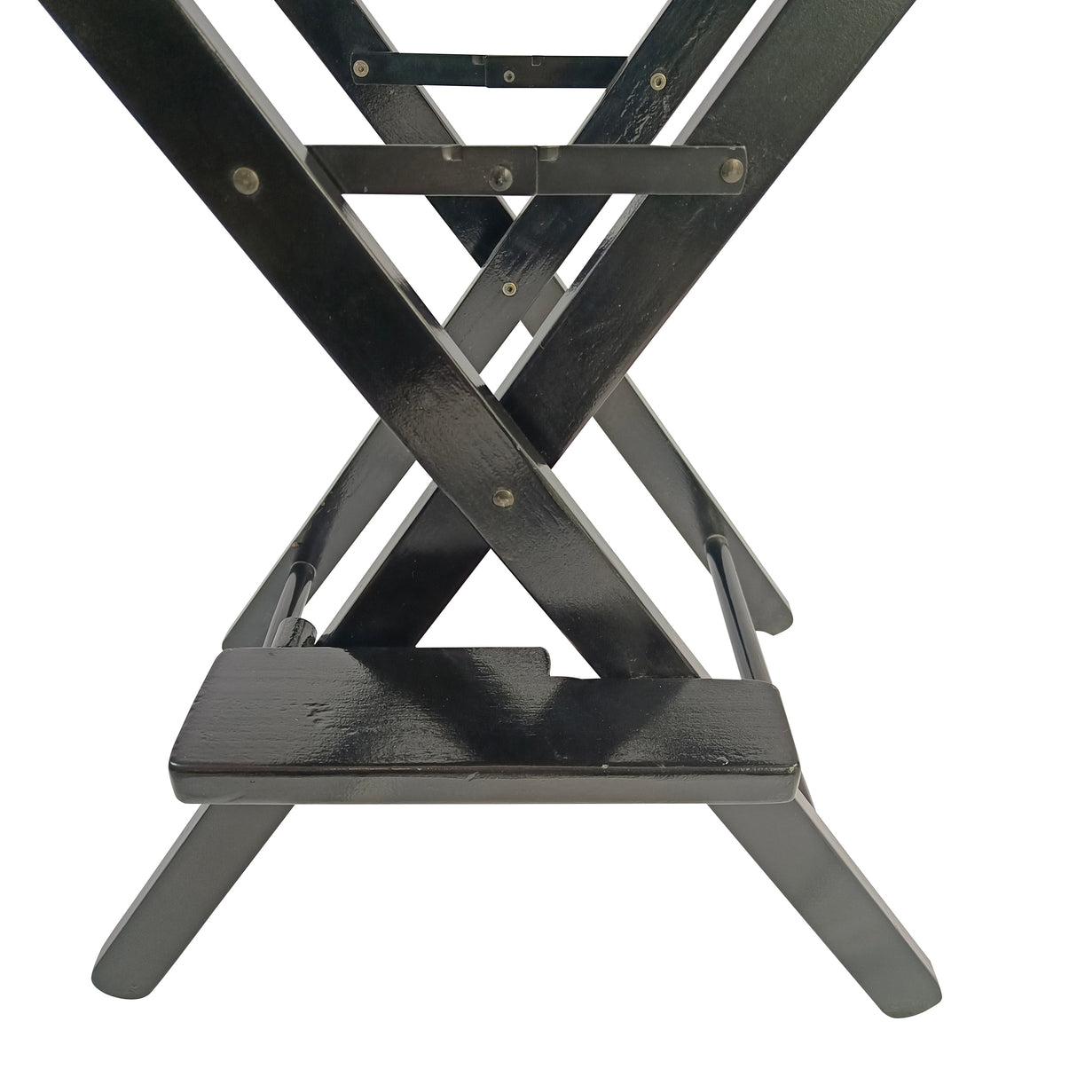 Casual Home Director's Chair, Black Frame/Black Canvas,Suitable for adults, foldable style, 2pcs/set populus - V.I.P Digital Presence