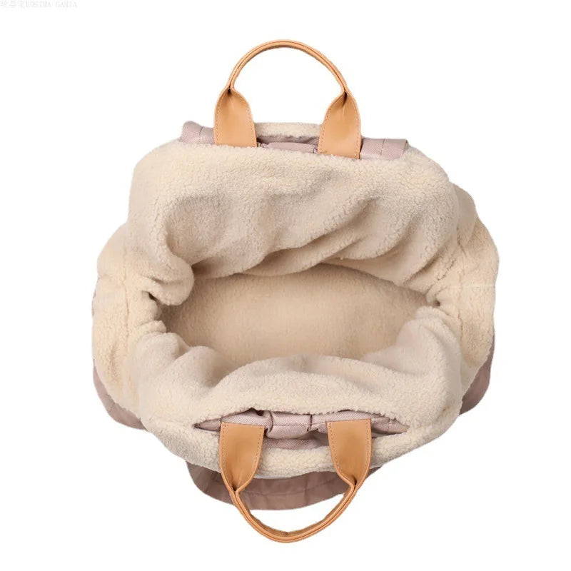 Pet Dog Bag Is Portable and Comfortable for Travel Luxury Handbag Winter Warm Removable Velvet Handbag Accesorios Para Perros - V.I.P Digital Presence