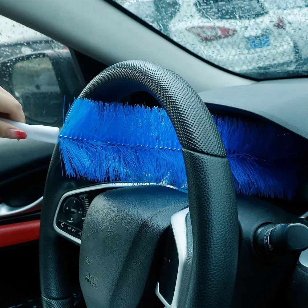 Fan Brush Bendable Microfibre Duster Household Dust Remover Cleanning Brush for Air-conditioner Furniture Shutter Car Cleaner - V.I.P Digital Presence