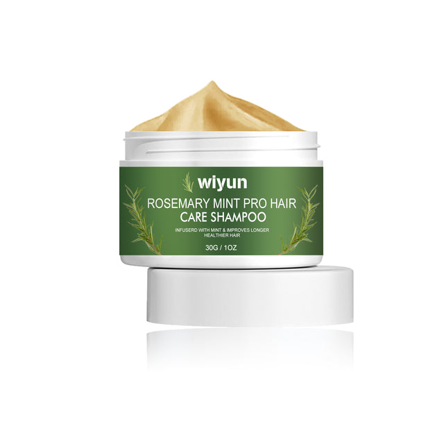 Rosemary Mint Pro Hair Care Shampoo, Scalp Massage Cleaning Care Repair Bifurcation Strong, Supple And Dense Hair - V.I.P Digital Presence