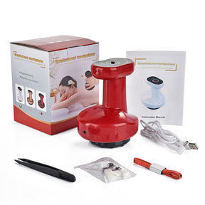 Electric Scraping Instrument Massage Physiotherapy Instrument Sucking Sha Cupping Device Intelligent Trader Meridian Dredging Machine - V.I.P Digital Presence