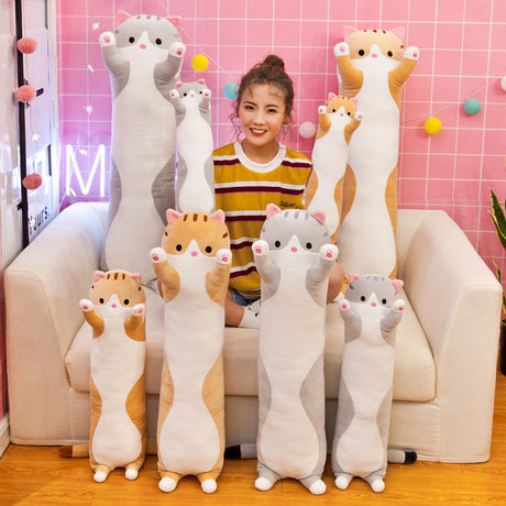 Long Cat Pillow Large Plush Toys Sleeping Pillow - V.I.P Digital Presence