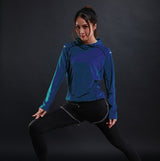 Autumn Thin Women Running T Shirts Gym Fitness Long Sleeves Sweatshirts Quick Dry Training Breathable Hood Sports Yoga Clothing - V.I.P Digital Presence