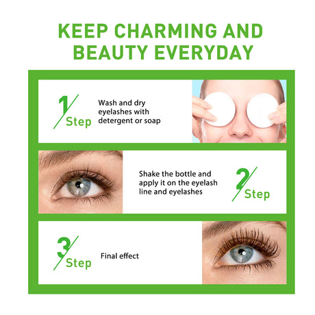 Castor Oil Mascara Mild And Easy Makeup Natural Curling Black Beautiful Non-Trace Essential Oil - V.I.P Digital Presence