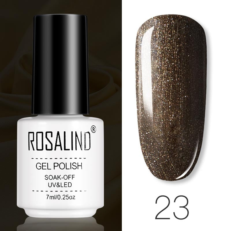 ROSALIND Gel Polish Set Manicure for Nails Semi Permanent Vernis top coat UV LED Gel Varnish Soak Off Nail Art Gel Nail Polish - V.I.P Digital Presence