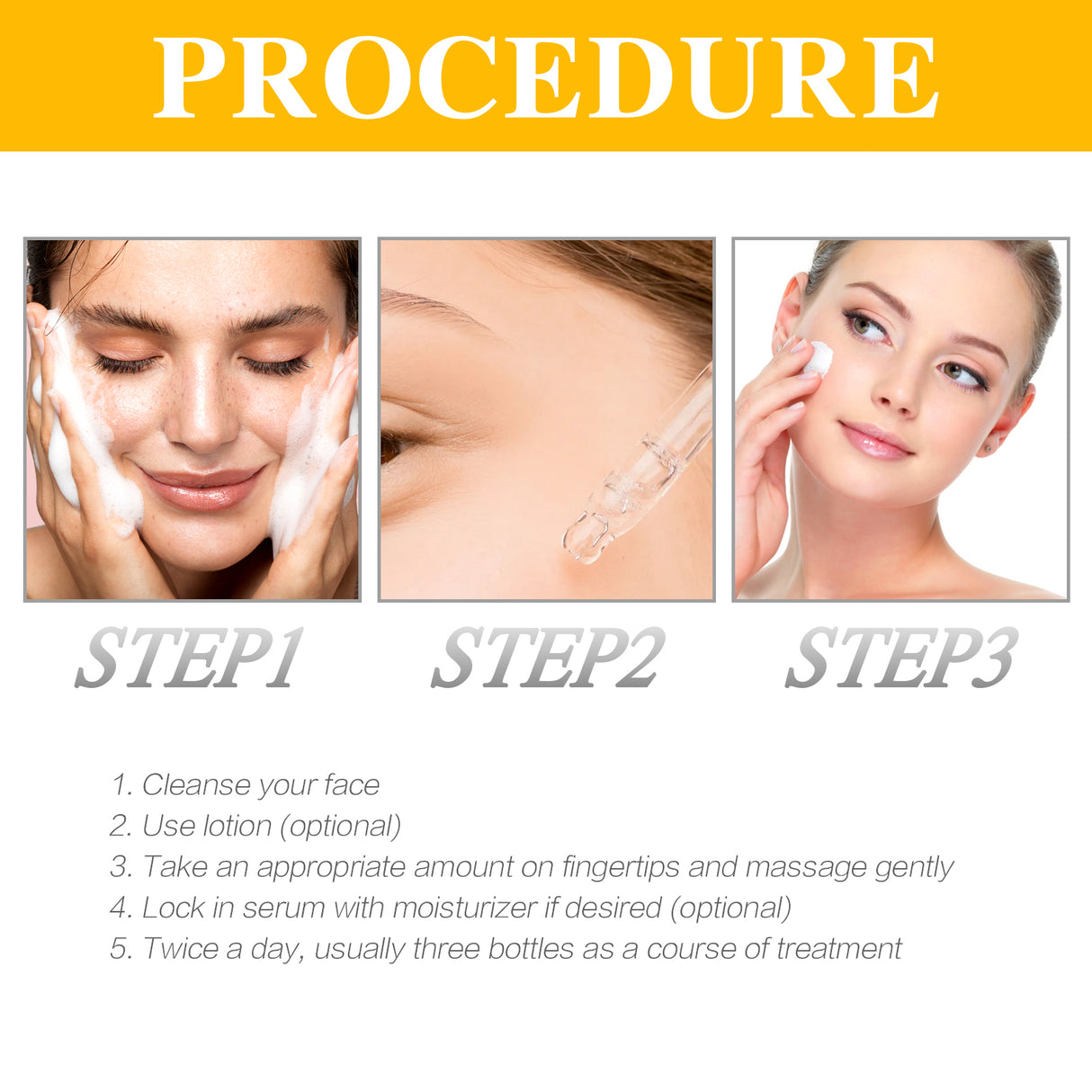 Vitamin C Face Serum, Anti-Aging Fade Facial Spots Wrinkles Brightening Skin - V.I.P Digital Presence