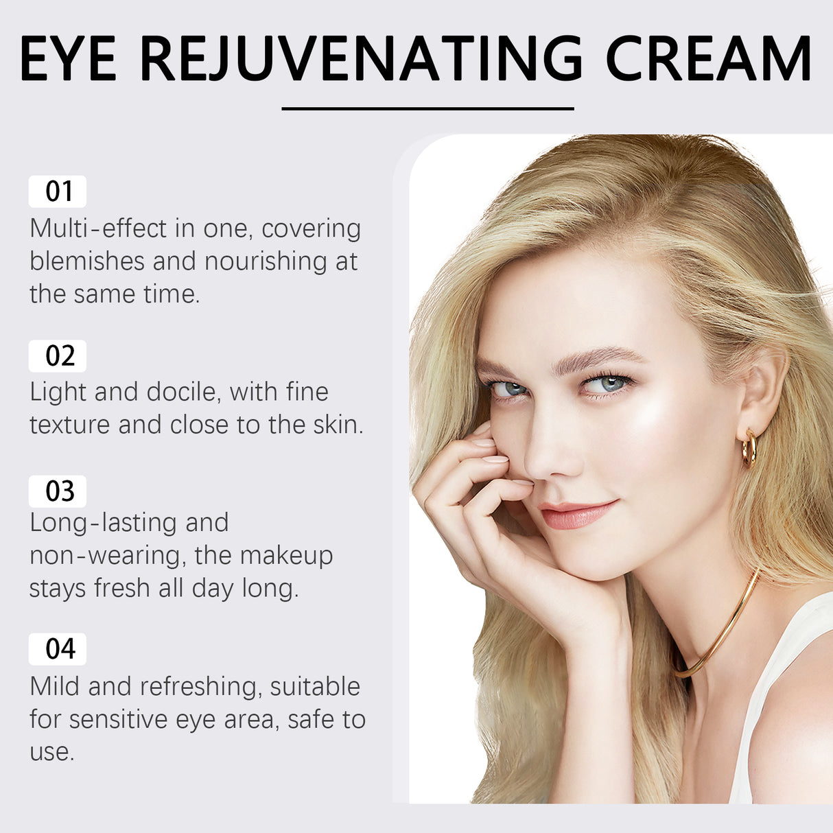 Centella Light Eye Concealer, Cover Blemishes Without Card Powder Refreshing Moisturizing Moisturizing Light - V.I.P Digital Presence