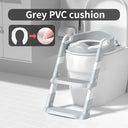 Stair Style Children's Toilet Boy and Girl Baby Toilet Folding Rack Step Stool Child Step Toilet Seat Ring Baby Potty Toilets - V.I.P Digital Presence