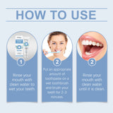 Mint Toothpaste Gently Cleans Tooth Stains Yellow Shine Teeth Daily Oral Care - V.I.P Digital Presence