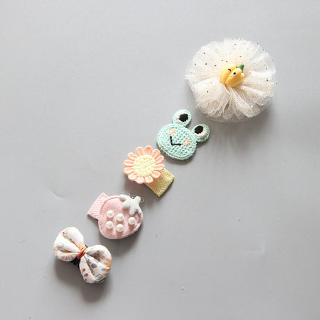 Children's Girls Hair Clip Headwear Crown Korean Little Princess Hair Ornaments Baby Hair Clip Set - V.I.P Digital Presence