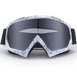 Gafas de motociclista para exteriores, mascarilla facial, para montar a caballo al aire libre, resistentes al viento, al polvo, para esquí de fondo y casco.