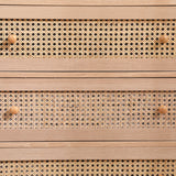 31.5 "3-Drawers Rattan Storage Cabinet Rattan Drawer,for Bedroom,Living Room,Natural - V.I.P Digital Presence