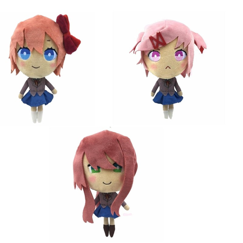 Heartbeat Literature Club Girl Doll Plush Toy - V.I.P Digital Presence