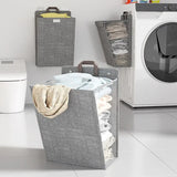 Dirty Clothes Basket Foldable Home Dormitory Dormitory Multifunctional Organization Storage Wall Hanging Basket - V.I.P Digital Presence