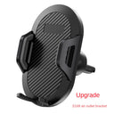 Long Rod Automatic Lock Car Phone Holder Telescopic Suction Cup Mount for Car Air Vent Lazy Live Streaming - V.I.P Digital Presence