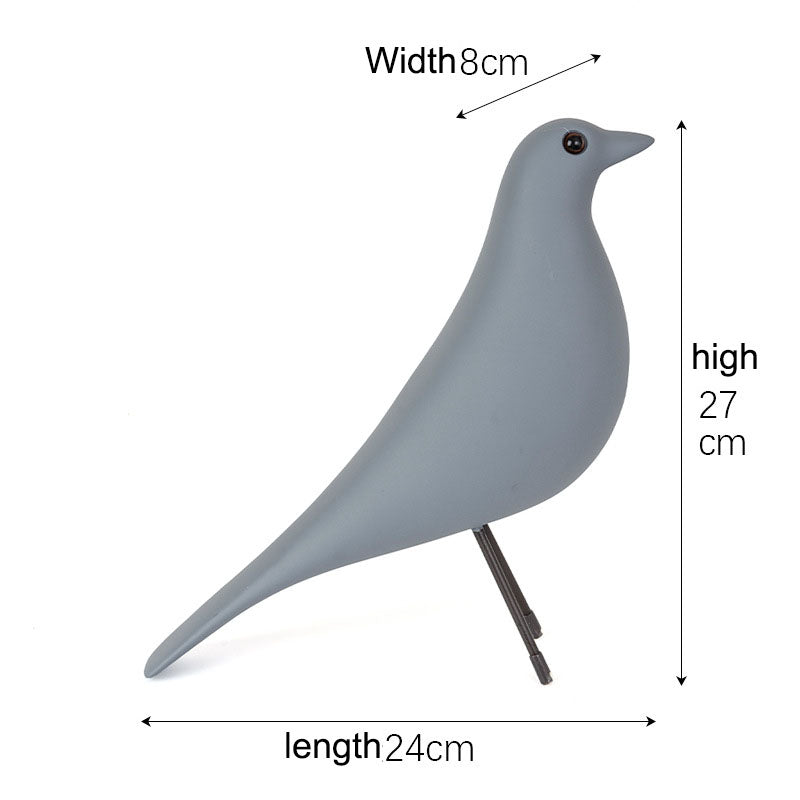 Nordic Pigeon Ems Bird Simple Creative Decoration Festival Gift and Peace Bird Resin Crafts Ornament - V.I.P Digital Presence