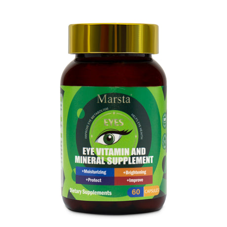 Eye Vitamin and Mineral Supplement Capsules Lutein Tablets - V.I.P Digital Presence
