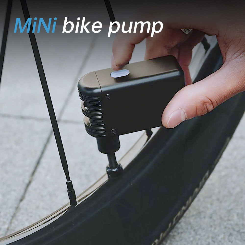 Small Air Pump Bicycle Electric Inflator Portable High Pressure Air Pump Mini Inflator - V.I.P Digital Presence