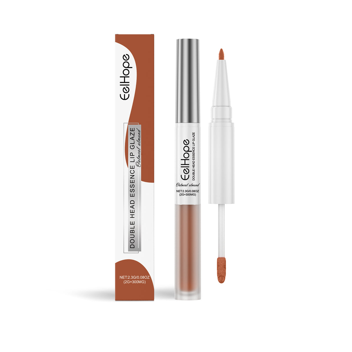 Double Head Essence Lip Line Lip Glaze Pen 2-In-1 Lip Line Lip Glaze Mirror Gloss Lipstick Lip Gloss - V.I.P Digital Presence