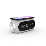 15W wireless charging clock alarm thermometer wireless charging time display wireless charging - V.I.P Digital Presence
