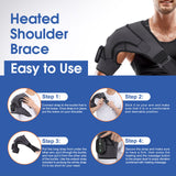 Touchscreen controller hole shaped shoulder protection electric heating shoulder protection heating vibration massager - V.I.P Digital Presence