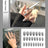 Nail Art Fake Nails Stiletto Tips Clear Press on Long False with Glue Coffin Stick Display Full Cover Artificial Designs Matte - V.I.P Digital Presence