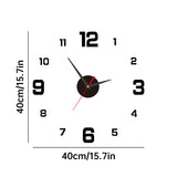 DIY Frameless Creative Wall Clock Wall Decal: A Silent and Stylish Addition for Home Decor, Ideal for Living Rooms and Offices - V.I.P Digital Presence