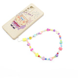 New Soft Ceramic Color Mix And Match Fruit Smiley Beaded Letters To Prevent Mobile Phone Chain Necklace - V.I.P Digital Presence