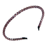 Winding String Crystal Thin Edge Headband Female Fashion Super Flash Party Hair Pressing Shampoo Headwear - V.I.P Digital Presence