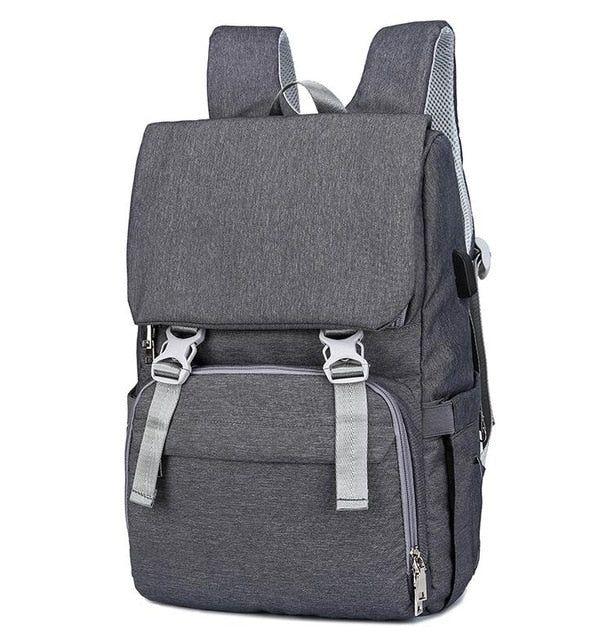 Baby Diaper Bag With USB Interface Large baby nappy changing Bag Mummy Maternity Travel Backpack for mom Nursing bags - V.I.P Digital Presence