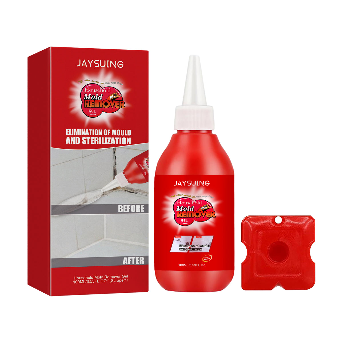 Mildew Removal Gel Cleaner For Kitchen Refrigerator Bathroom Wall Tile Mildew Stains - V.I.P Digital Presence