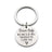 Driving safety stainless steel keychain Couple boyfriend girlfriend gift - V.I.P Digital Presence