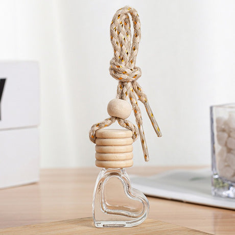 Glass car perfume pendant small empty bottle perfume car perfume bottle car accessories car accessories - V.I.P Digital Presence