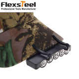 Linterna frontal ultrabrillante de 5 LED para camping, pesca, gorra, con clip de dureza, 100 % nueva.
