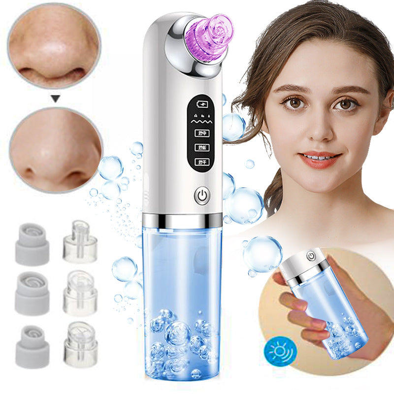 Small Bubble Beauty Instrument Household Pore Cleaning Oxygen Injection Instrument Electric Blackhead Suction Instrument - V.I.P Digital Presence