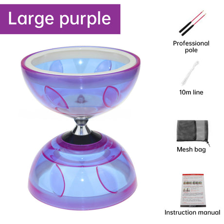Chinese Portable Diabolo Set – All-Age Fitness for Indoor/Outdoor Agility - V.I.P Digital Presence