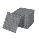12 x 12 inch gray interlocking deck tiles, plastic waterproof, weighing up to 6613 pounds, with a rose pattern pack of 12 - V.I.P Digital Presence