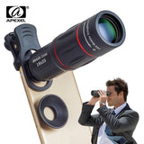 APEXEL 18X Telescope Zoom Mobile Phone Lens for iPhone Samsung Smartphones universal clip Telefon Camera Lens with tripod 18XTZJ - V.I.P Digital Presence