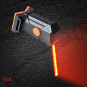 LED Bike Tail Light 6 Colors USB Charging Mountain Road Bike Light Portable Riding Equipment Running Water Light - V.I.P Digital Presence