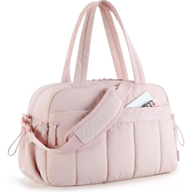 Large Capacity Carry-On Travel Duffel Bag for Women, with Shoulder Strap, Ideal for Weekend Overnight Trips and Sport Gym Use - V.I.P Digital Presence
