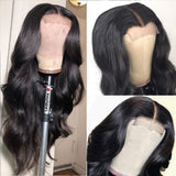 Brown Black Deep Wave Long Hair With Bangs Synthetic Wigs For Women Christmas Heat Resistant Thick Wig Gift - V.I.P Digital Presence