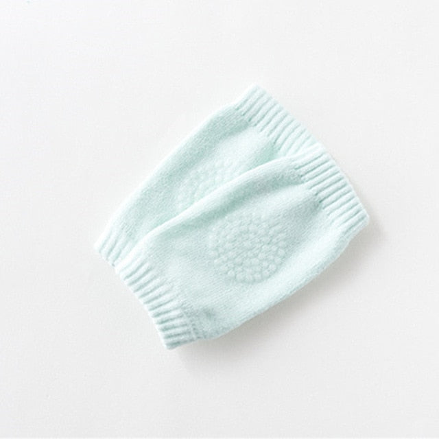 Rodilleras antideslizantes para bebés de 0 a 18 meses, de algodón, de verano, para gatear, de malla gruesa y transpirable.