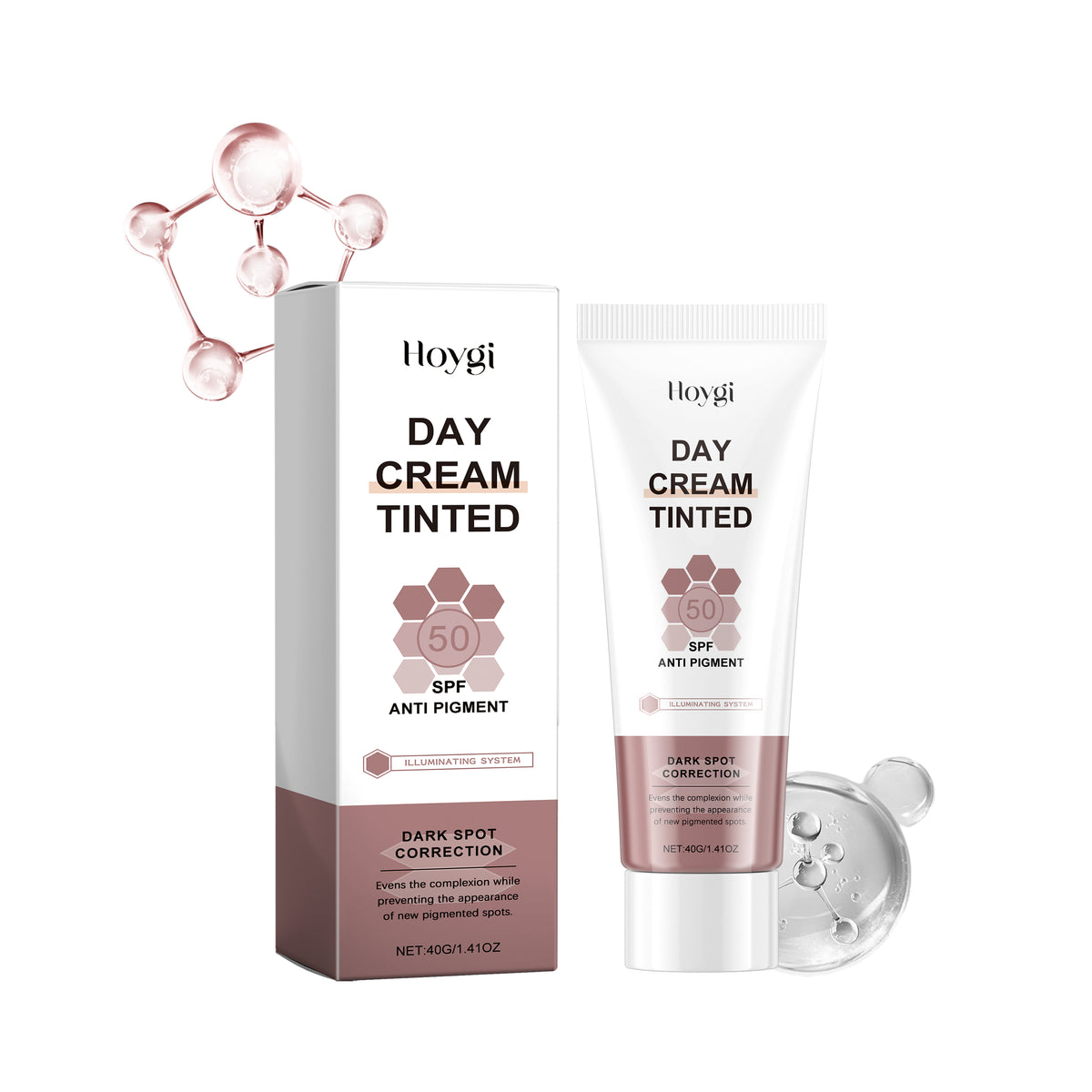 Crema de cuidado iluminadora para la piel facial, hidratante, suave, translúcida e hidratante.