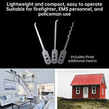 Essential stainless - steel multi - tool: quick - flip grav pick, door keys, lock rake. Durable. - V.I.P Digital Presence