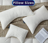 Shredded Memory Foam Bed Pillows for Sleeping, with Washable Removable Bamboo Cooling Sleep Pillow for Back and Side Sleeper - V.I.P Digital Presence